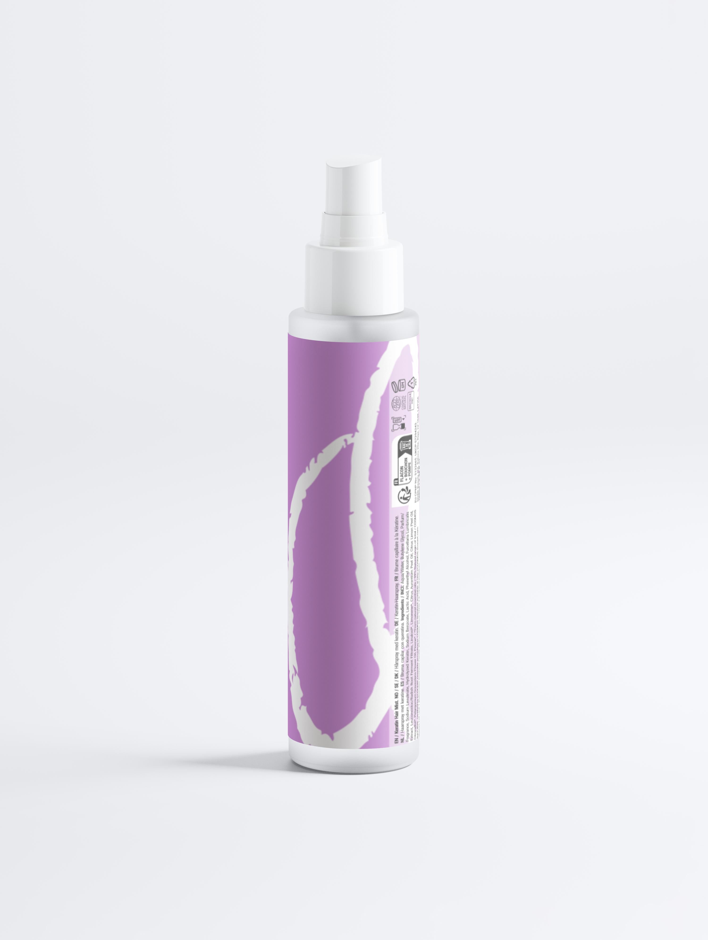 Keratin Shine Leave-In Hair Mist - Smoothing Spray for Glossy Hair