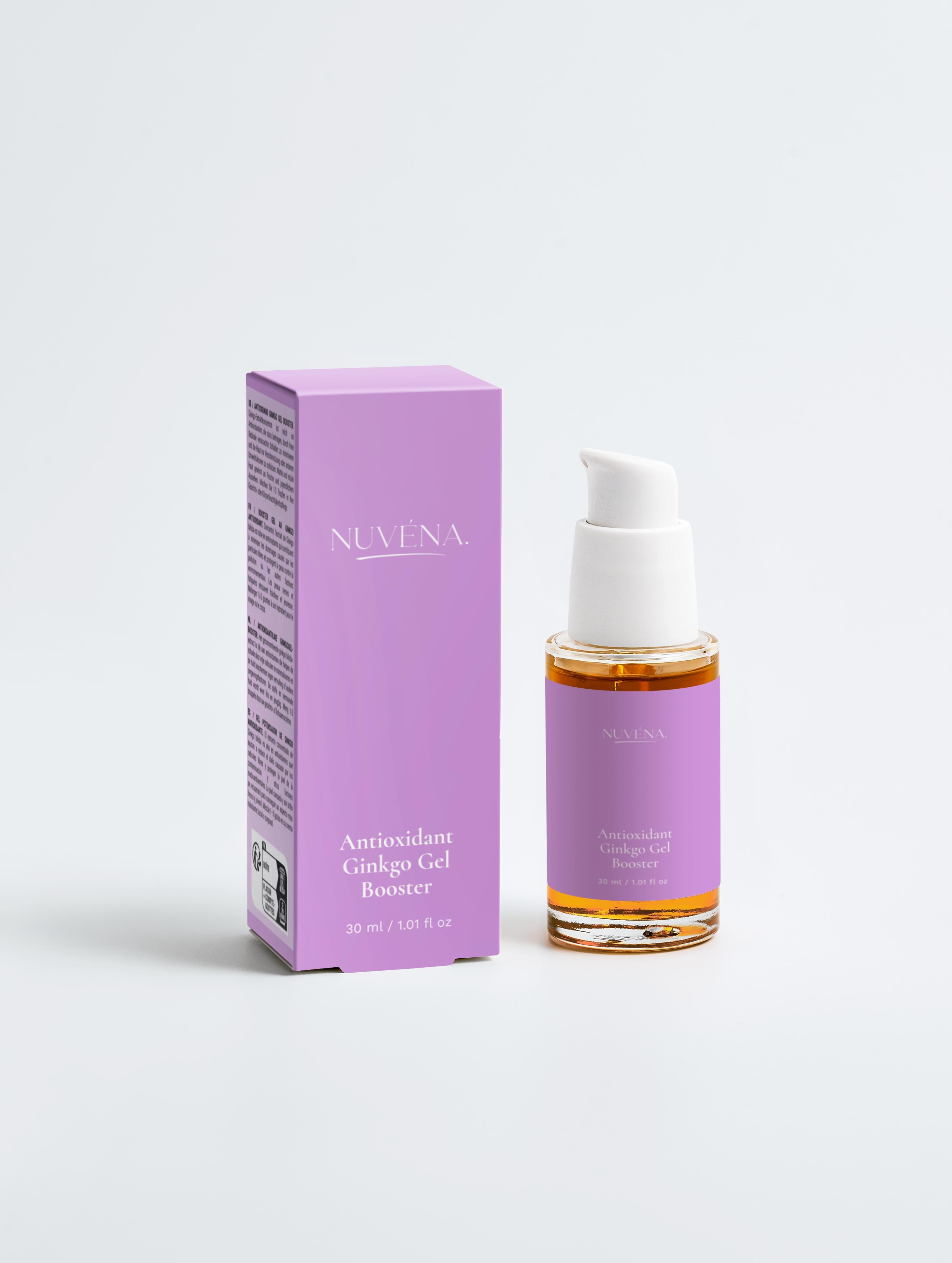 Antioxidant Ginkgo Gel Booster - Protective Serum for Radiant Skin