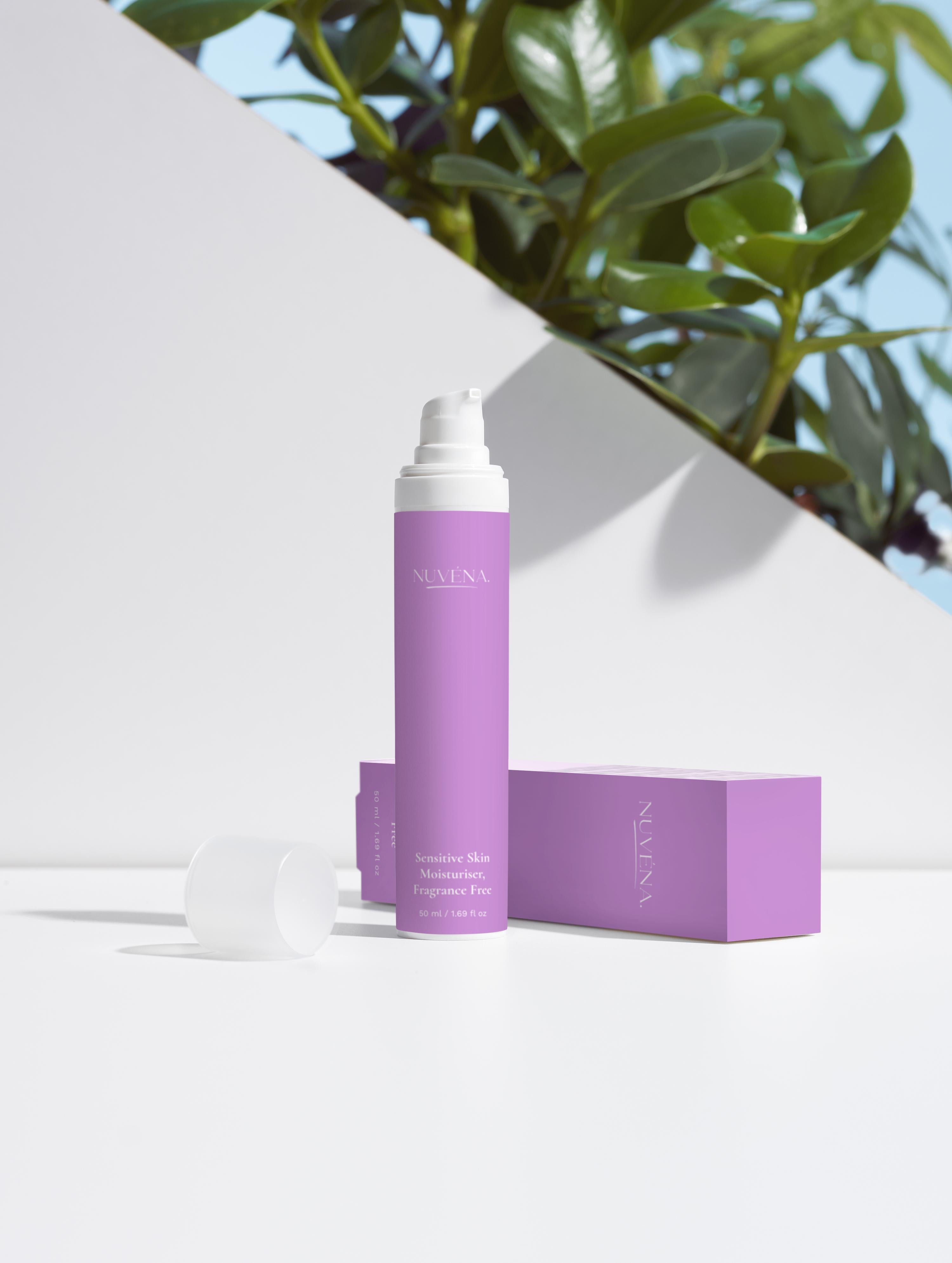 Sensitive Skin Moisturiser - Fragrance Free with Hyaluronic Acid & Aloe