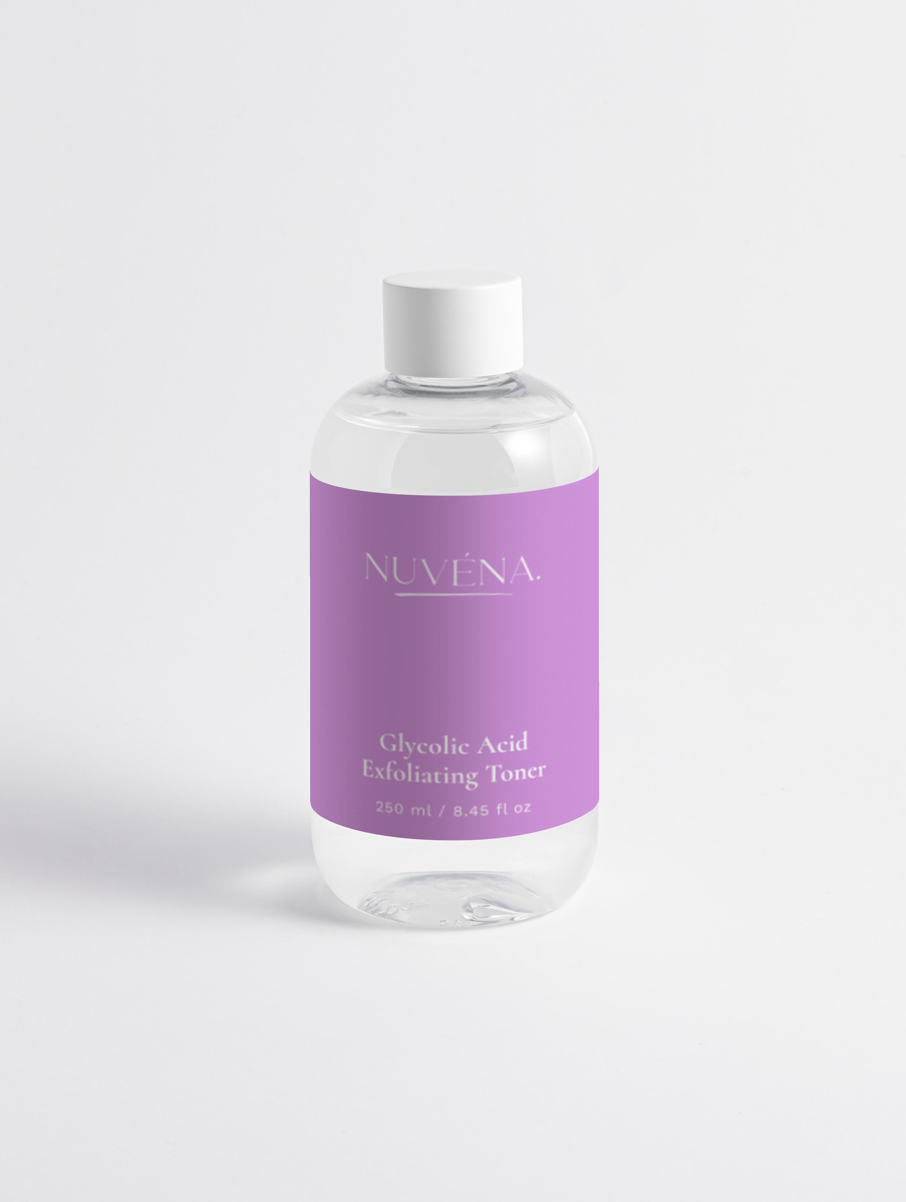Glycolic Acid Exfoliating Toner - Gentle AHA for Bright, Smooth Skin