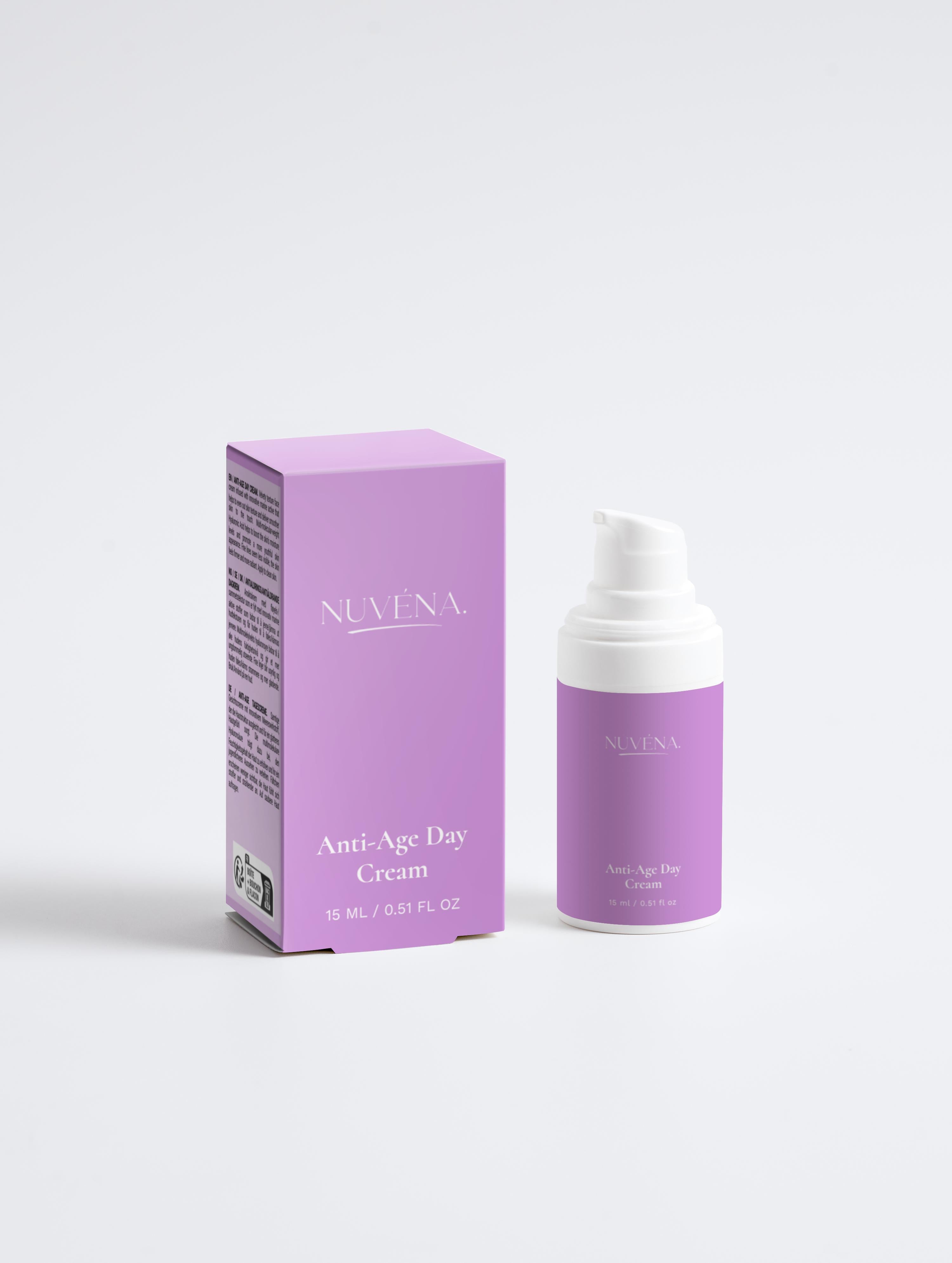 Anti-Age Day Cream - Hyaluronic Acid & Marine Actives for Youthful Skin