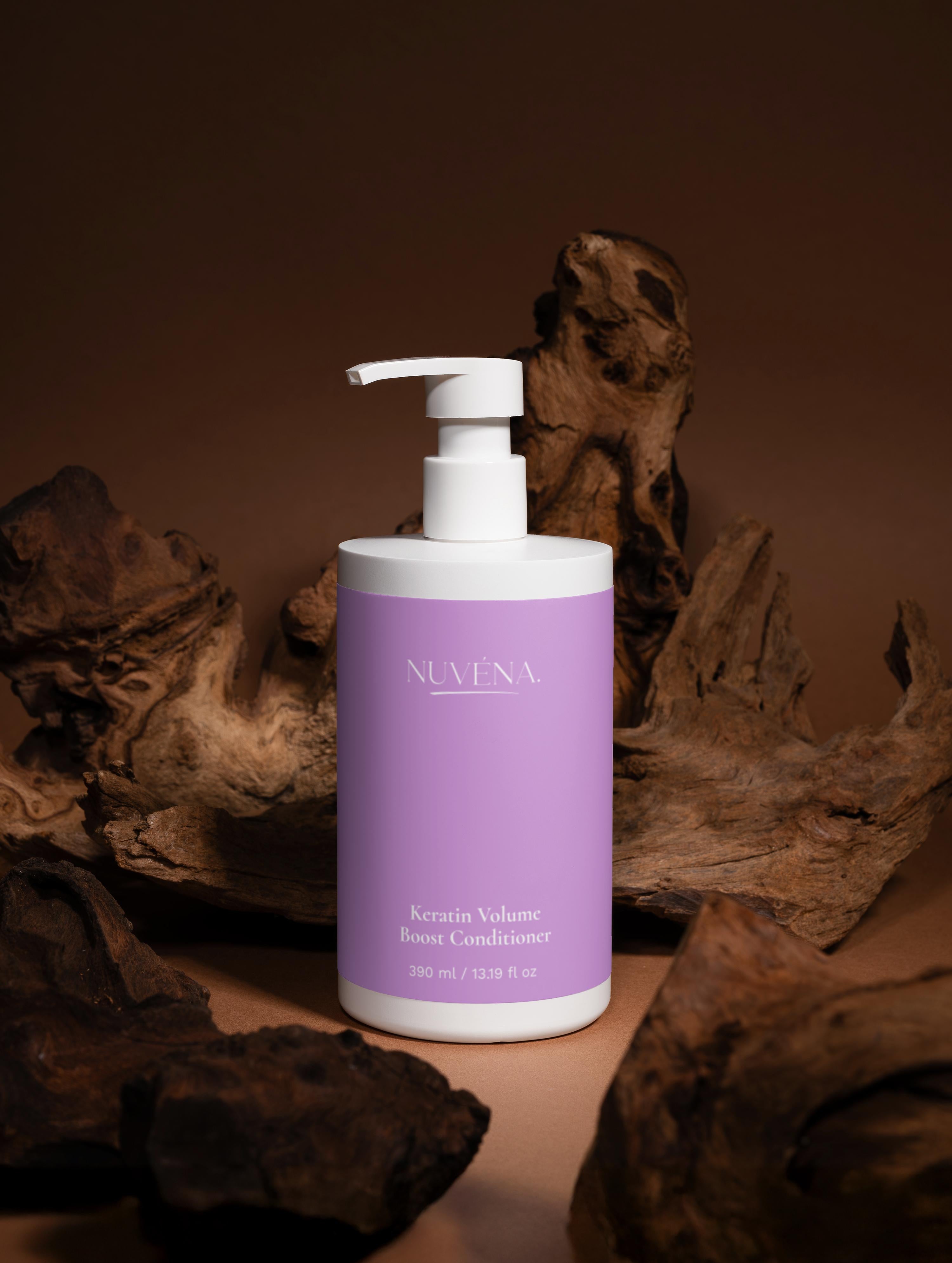 Keratin Volume Boost Conditioner - Thickening Treatment for Fuller Hair