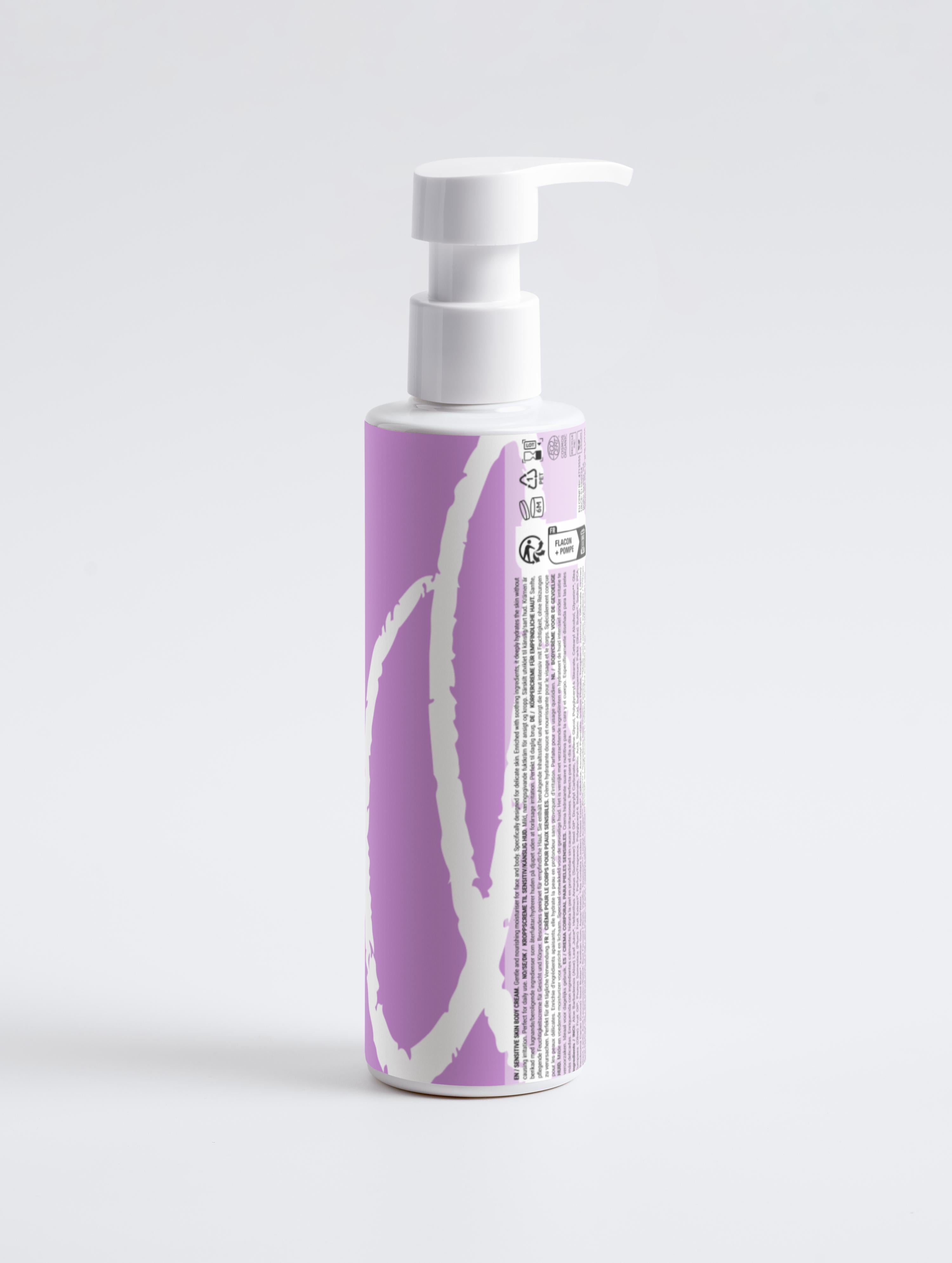 Sensitive Skin Body Cream - Gentle, Soothing Hydration for Delicate Skin