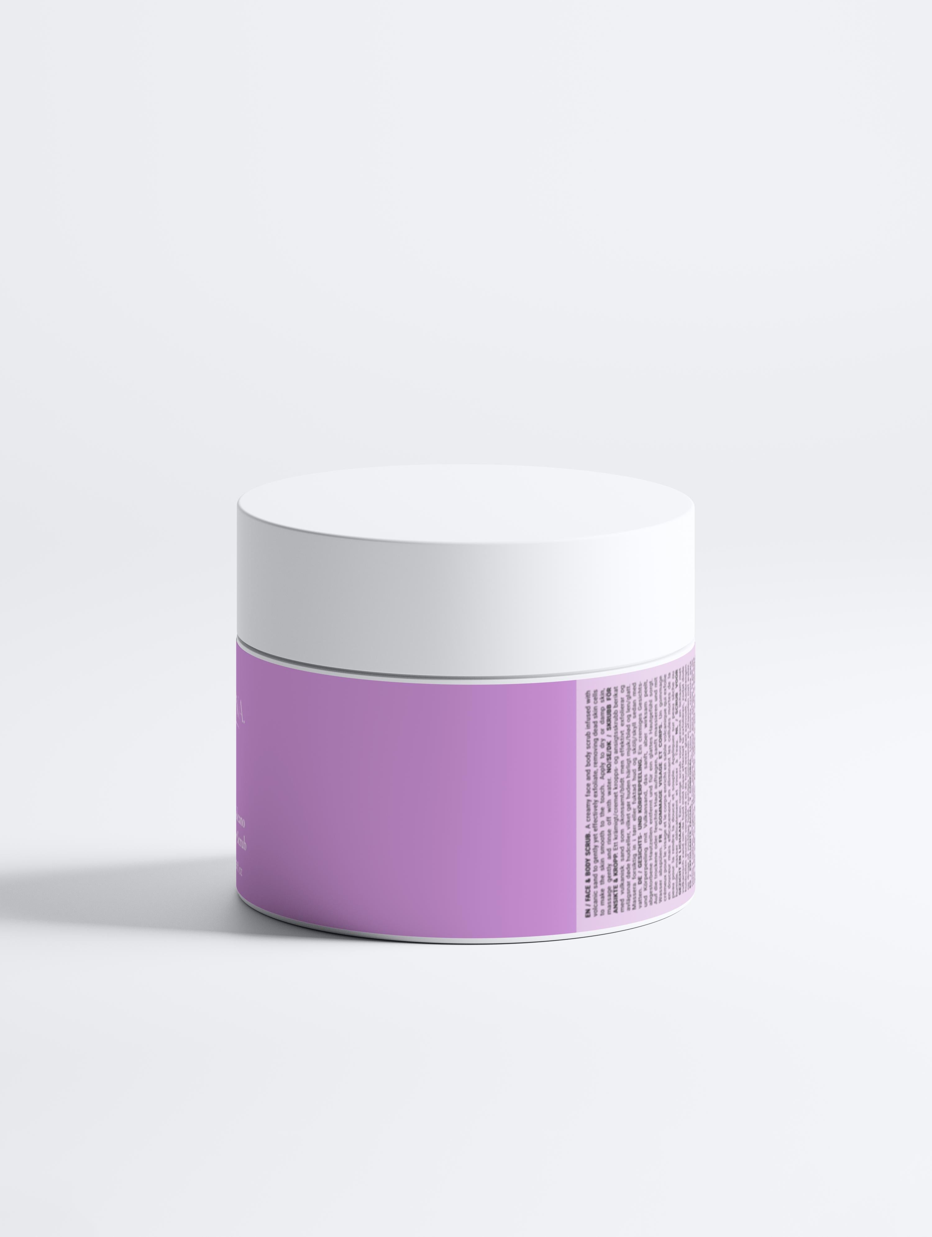 Icelandic Volcano Face & Body Scrub - Gentle Exfoliation with Volcanic Sand