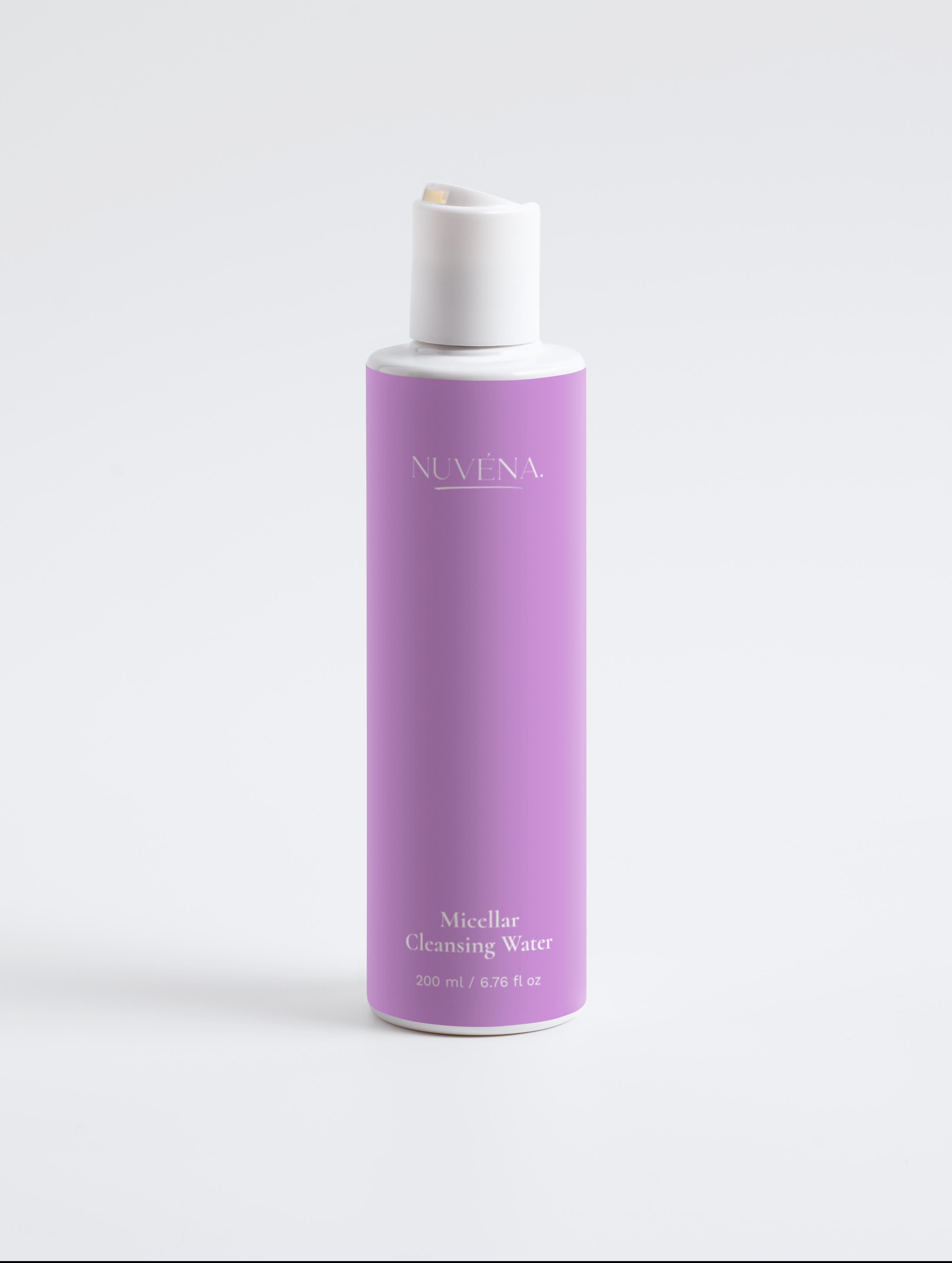 Micellar Cleansing Water - No-Rinse Makeup Remover & Cleanser