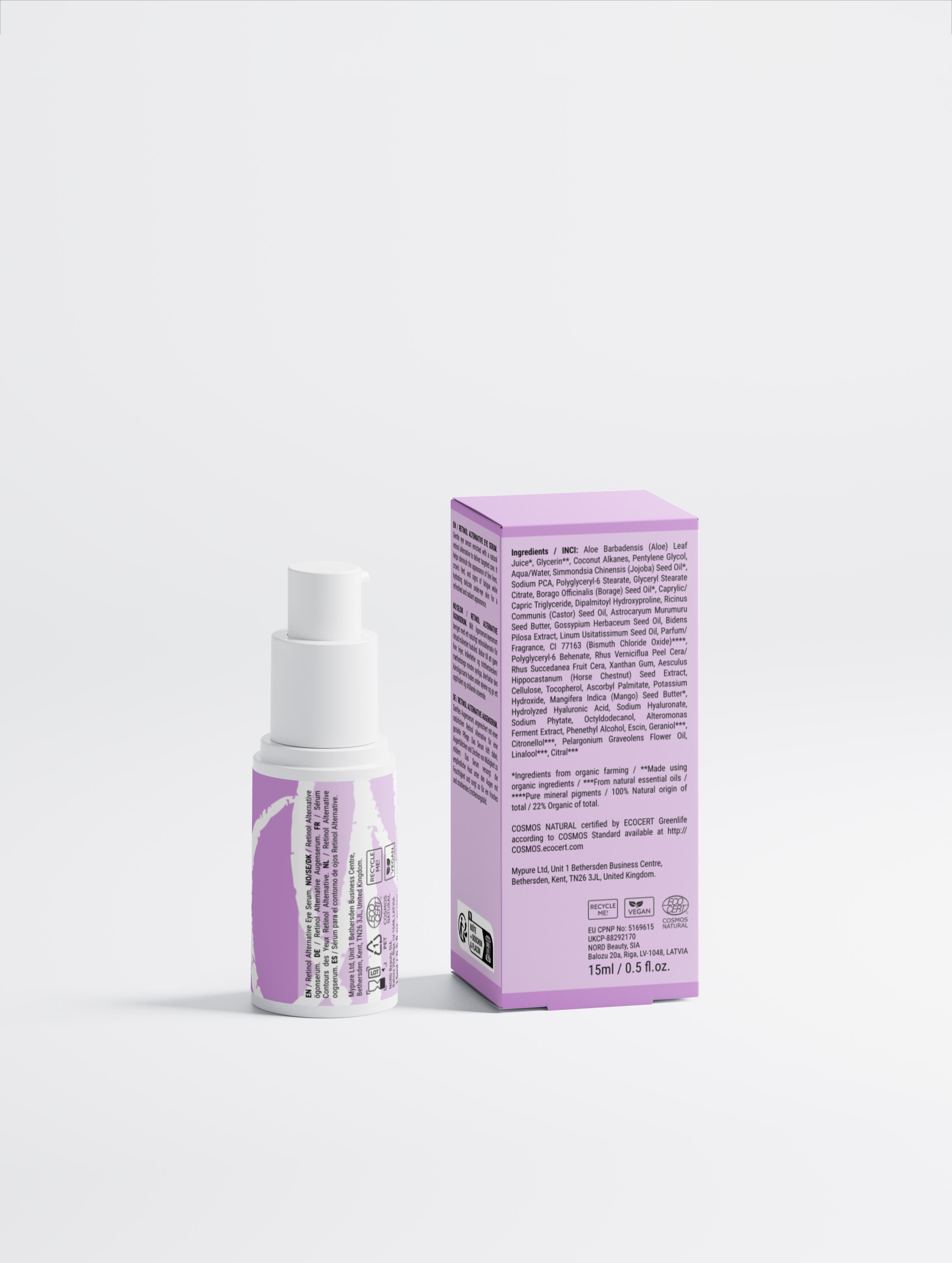 Retinol Alternative Eye Serum - Gentle Anti-Aging for Delicate Eyes
