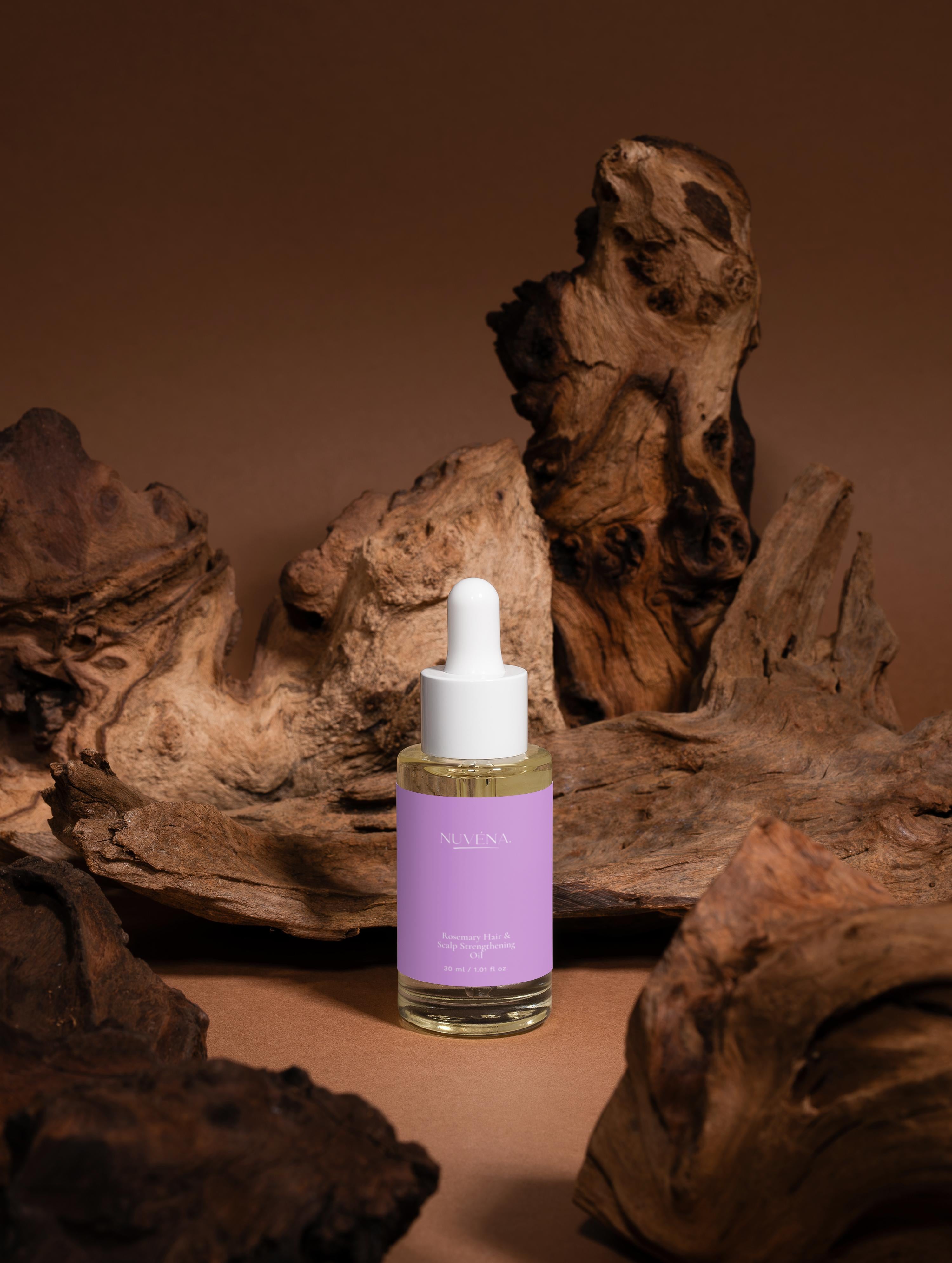 Rosemary Hair & Scalp Strengthening Oil - Nourishing Treatment for Growth