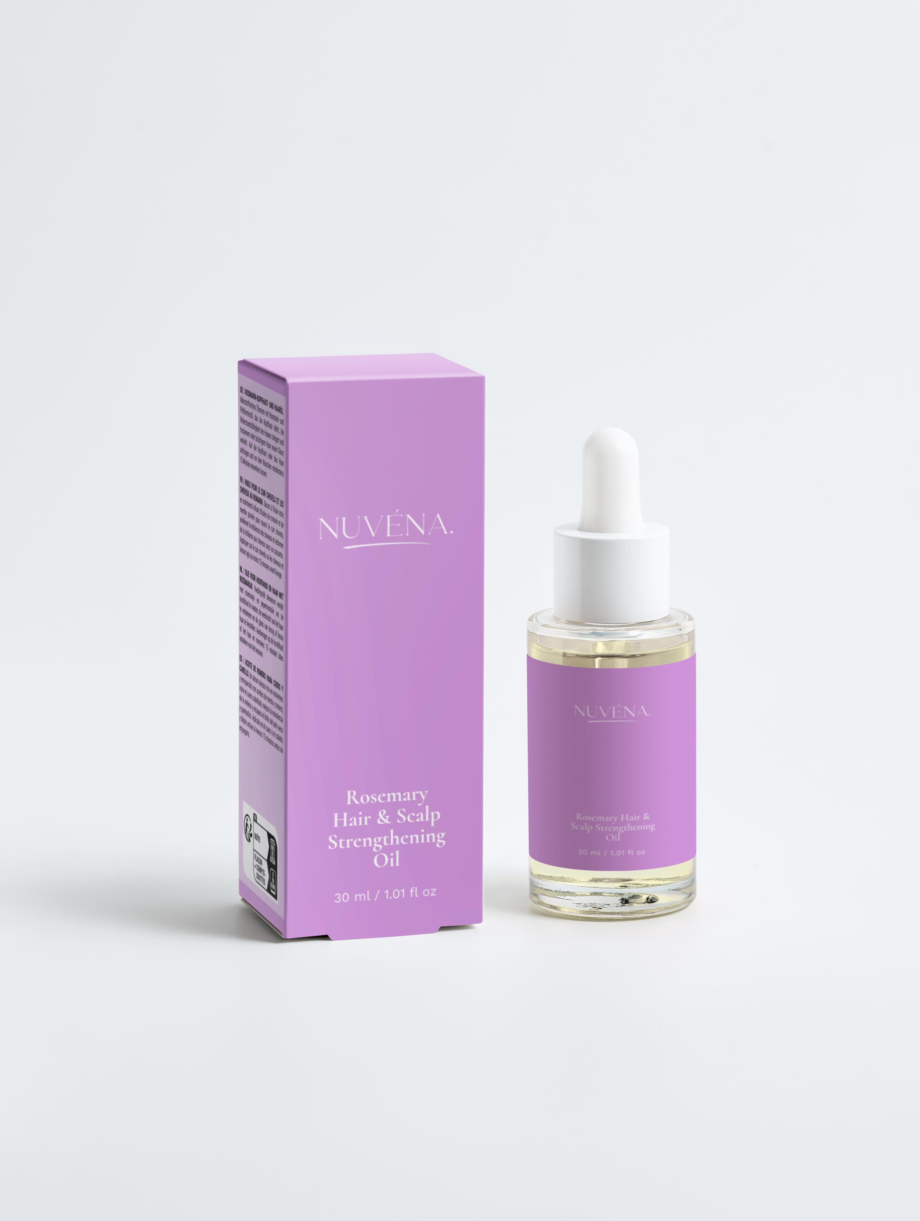 Rosemary Hair & Scalp Strengthening Oil - Nourishing Treatment for Growth