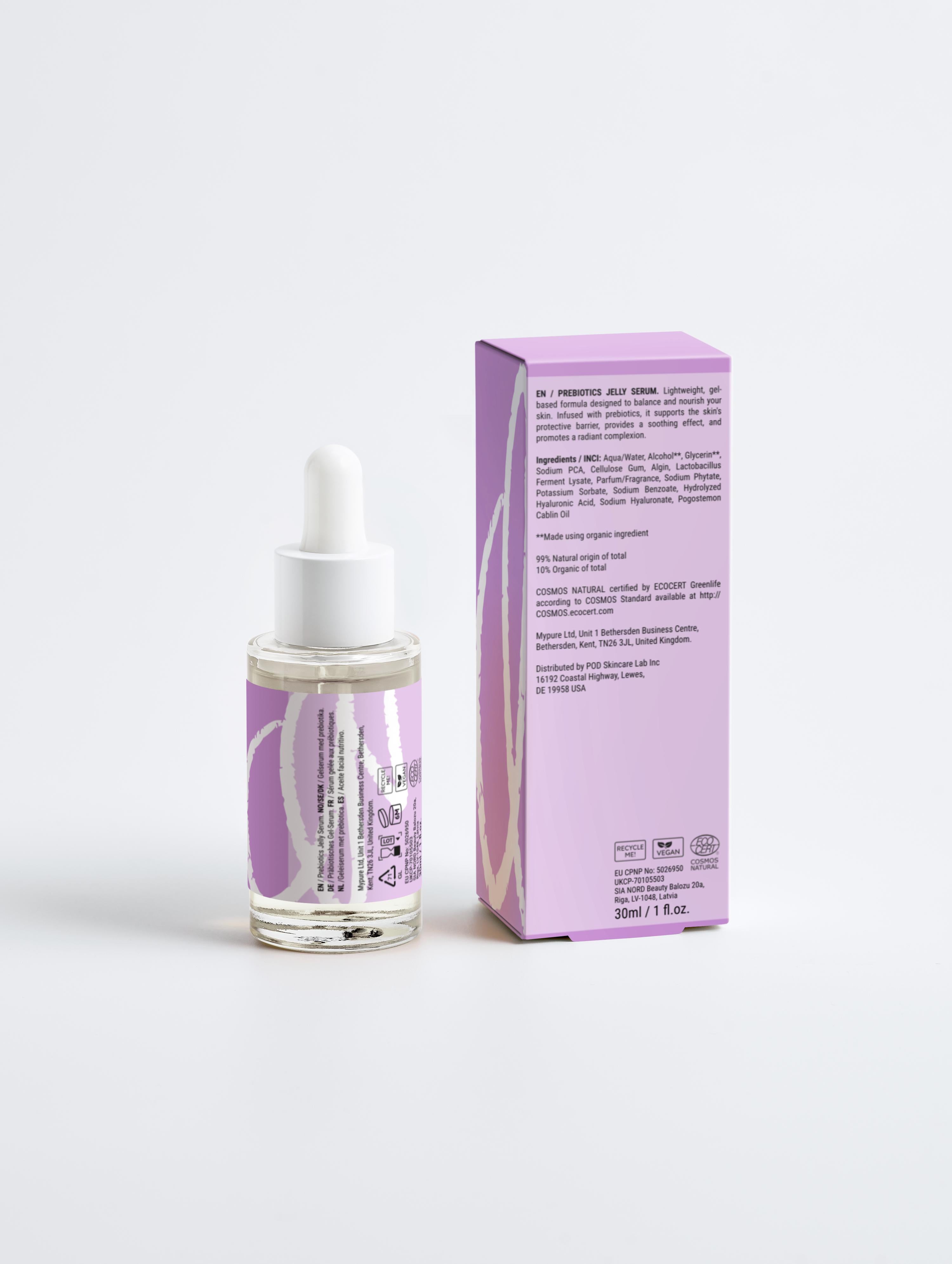 Bioactive Prebiotics Jelly Serum - Microbiome-Balancing Treatment