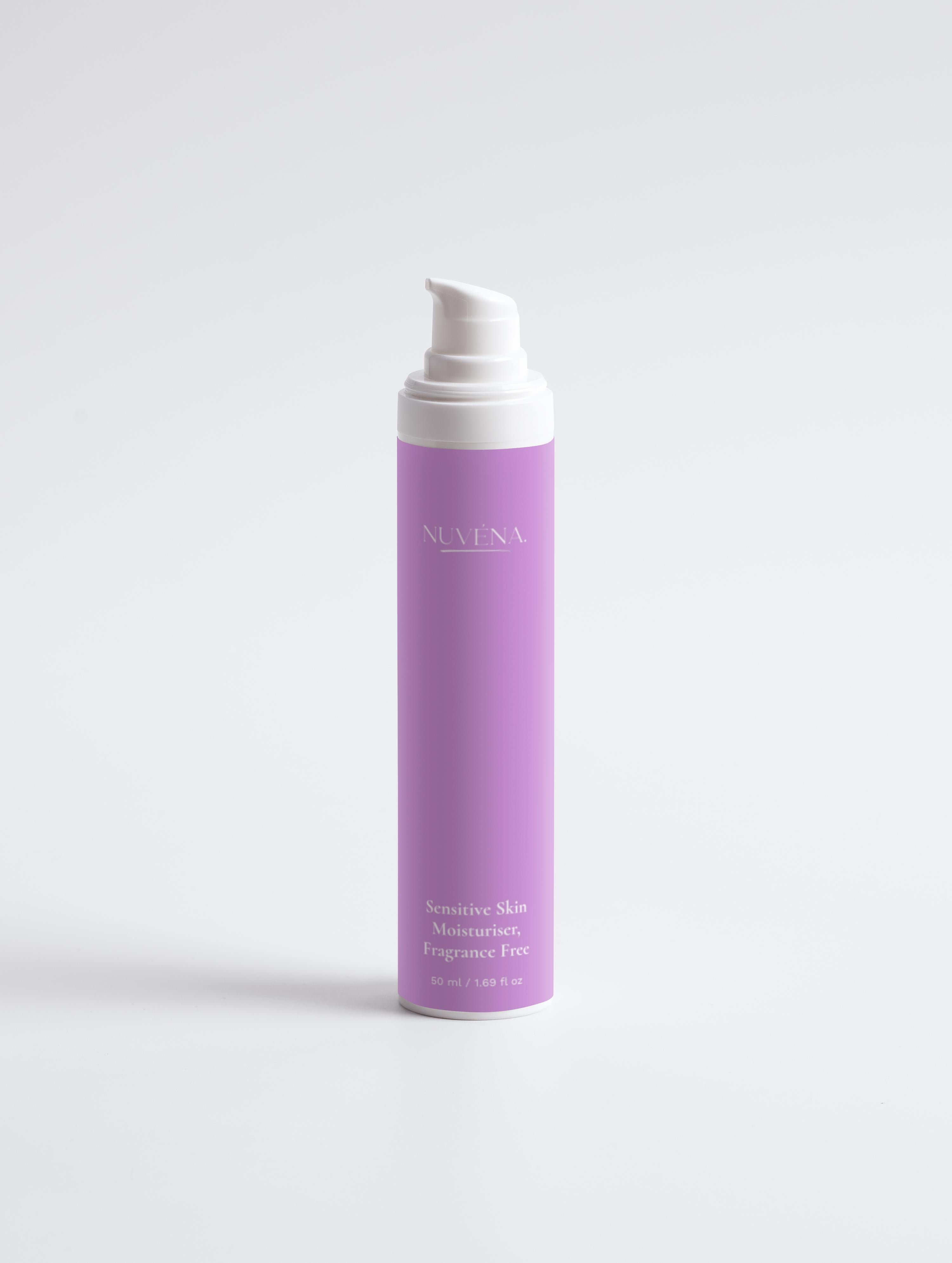 Sensitive Skin Moisturiser - Fragrance Free with Hyaluronic Acid & Aloe