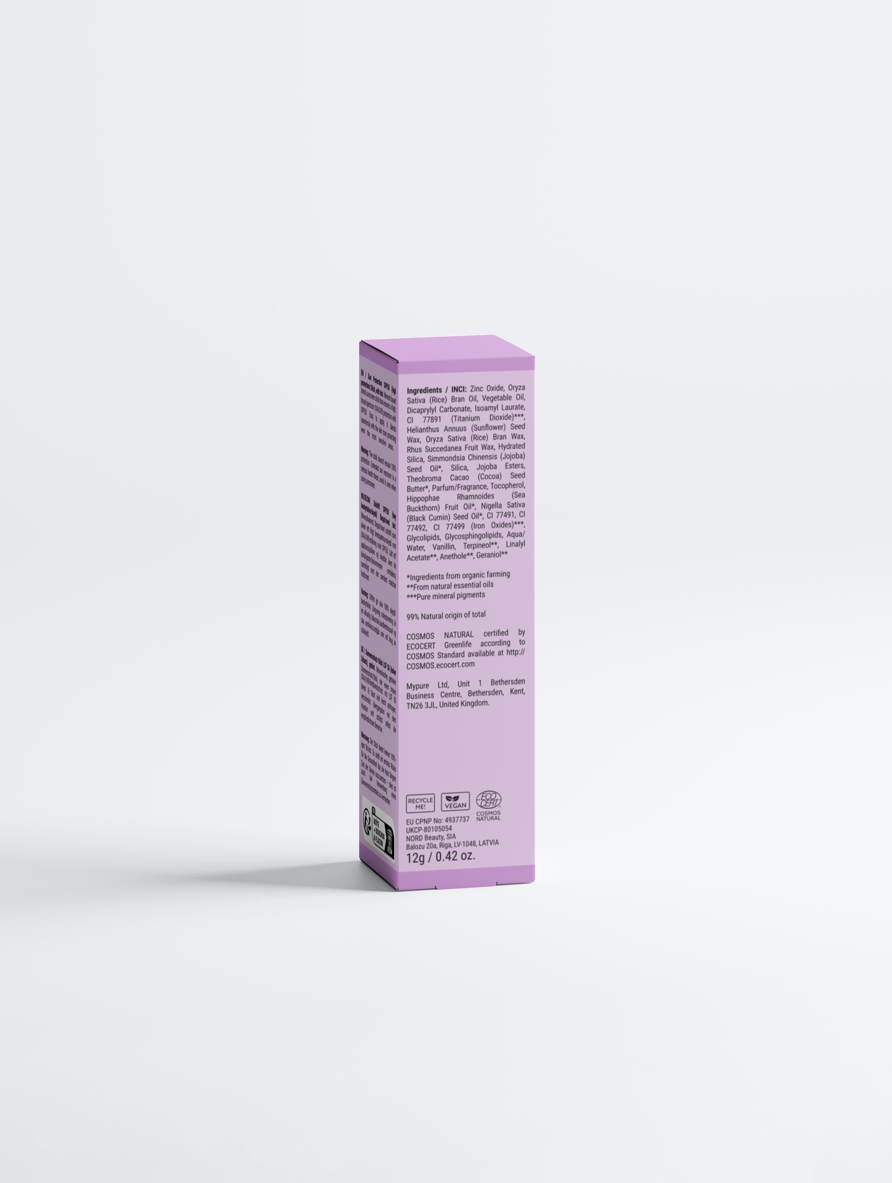 Sun Protection SPF50 Stick - With Tint, Natural Coverage & Defense