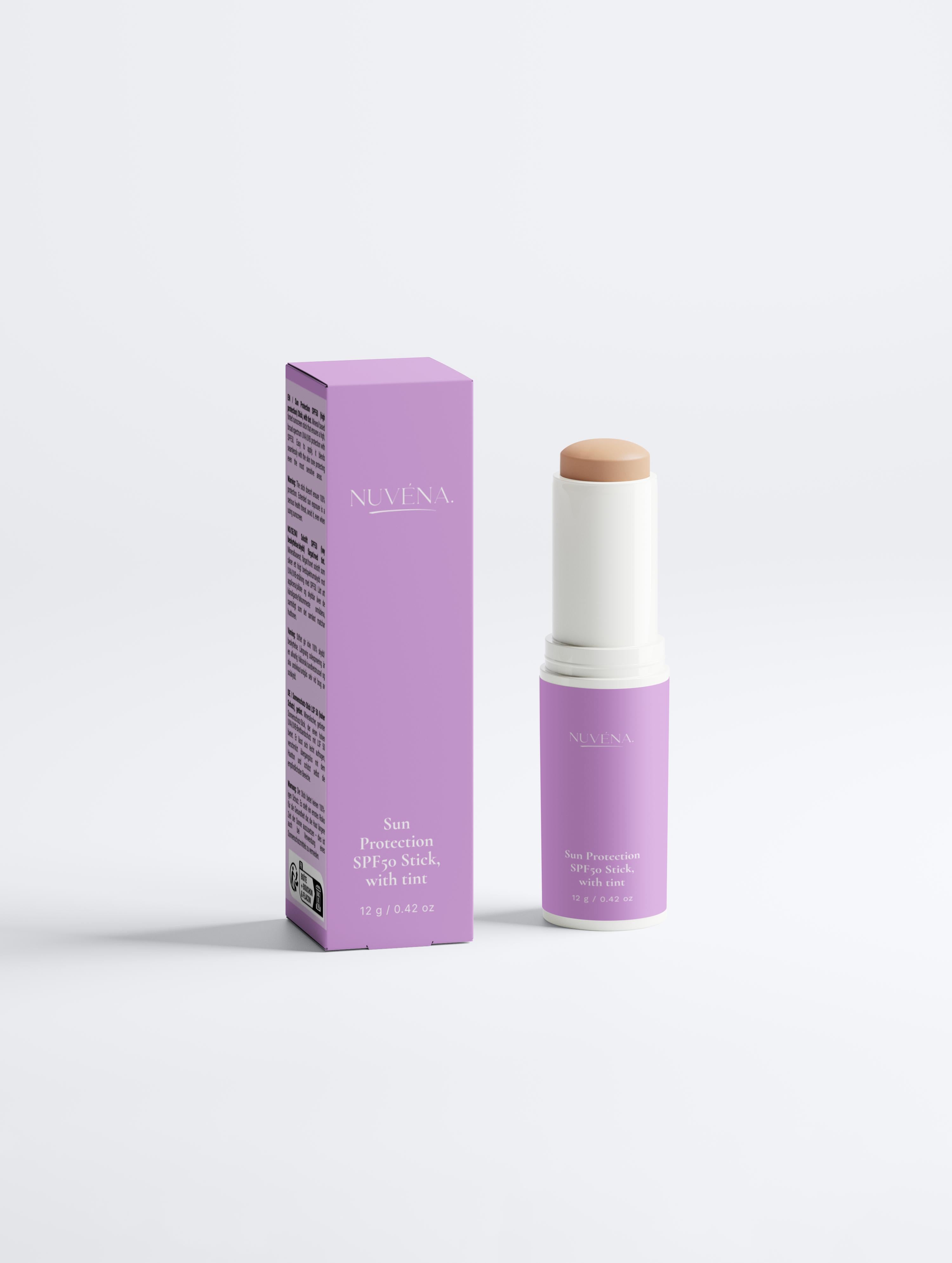 Sun Protection SPF50 Stick - With Tint, Natural Coverage & Defense